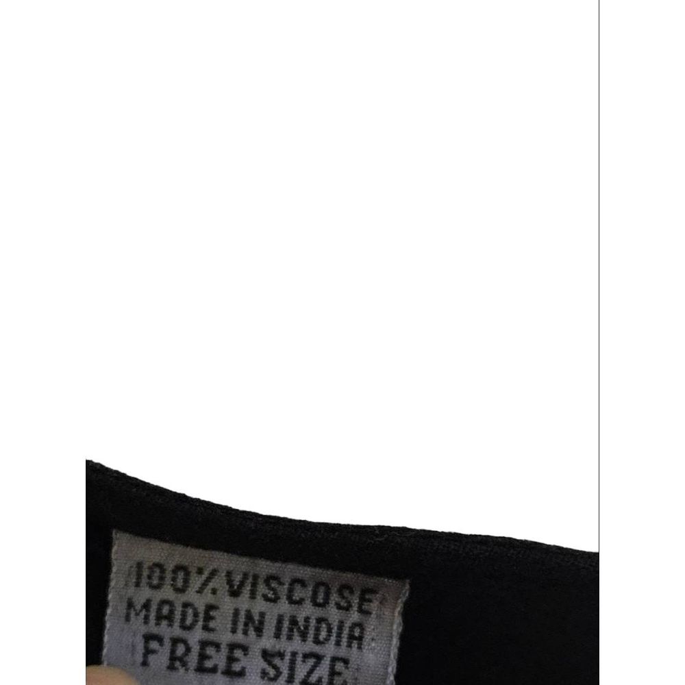 Black Embroidered Maxi Dress Medium - Picture 6 of 8